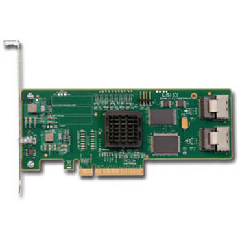 Part No: LSI00182 - LSI Logic SAS3081E-R SAS RAID Controller - PCI Express - 300MBps - 2 x SFF-8484 - Mini-SAS Internal