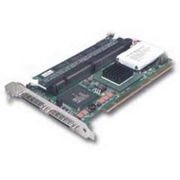 Part No: 3202064 - LSI Logic MegaRAID SCSI 320-2 RAID Controller - 64MB ECC SDRAM - Up to 640MBps - 2 x 68-pin VHDCI - External 2 x 68-pin HD-68 - Internal