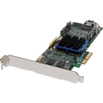 Part No: 2251800-R - Adaptec 3405 4 Port SAS RAID Controller - 128MB DDR2 - PCI Express x4 - Up to 300MBps Per Port - 1 x SFF-8087 SAS 300 - Serial Attached SCSI