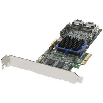 Part No: 2252300-R - Adaptec 3805 8 Port SAS RAID Controller - 256MB DDR2 - PCI Express x4 - Up to 300MBps Per Port - 2 x SFF-8087 SAS 300 - Serial Attached SCSI