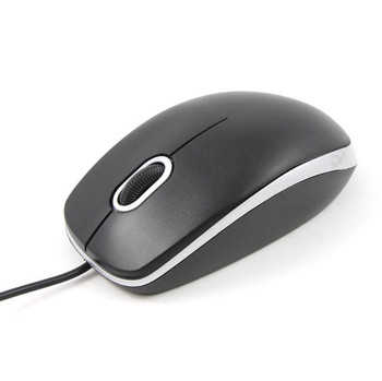 iMicro MO-9211U Wired USB Optical Mouse (Black/Silver)