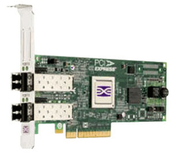 Part No: LPE12002-E - Emulex LIGHTPULSE 8GB Dual Channel PCI-Express 3.3 Low Profile Fibre Channel Host Bus Adapter with Standard Bracket Card