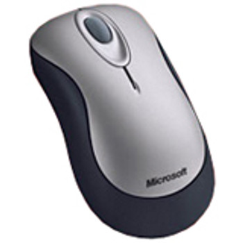 Part No: 69J-00002 - Microsoft 2000 Wireless Optical 3-Buttons Mouse (Sterling Gray) (Refurbished)
