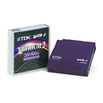 Part No: D2405-LTO2L20 - TDK LTO Ultrium 2 Tape Cartridge - LTO Ultrium LTO-2 - 200GB (Native) / 400GB (Compressed)