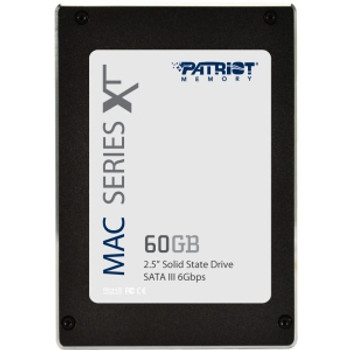 Part No:PAXT60GS25SSDR - Patriot Memory Mac 60 GB Internal Solid State Drive - 2.5 - SATA/600
