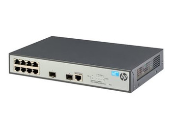 HPE 1920-8G - switch - 8 ports - managed - desktop, rack-mountable, wall-mountable