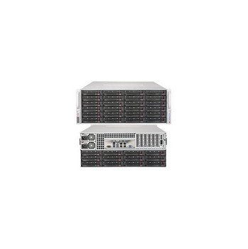 Supermicro SuperStorage Server SSG-6048R-E1CR36N Dual LGA2011 1280W 4U Rackmount Server Barebone System (Black)