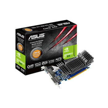Asus CSM NVIDIA GeForce GT 610 2GB GDDR3 VGA/DVI/HDMI Low Profile PCI-Express Video Card