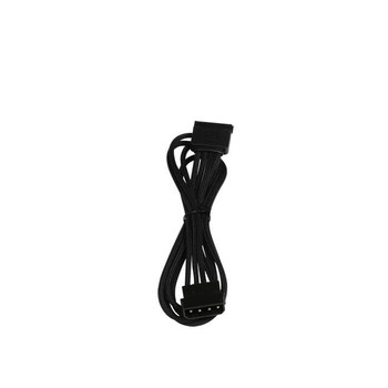 BitFenix Alchemy Multisleeved 45cm 4Pin Molex Male to SATA Power Adapter Cable (Black)