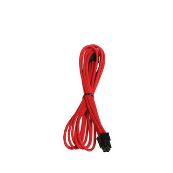 Bitfenix Alchemy Multisleeved 45cm 6Pin PCI-E Male to 6Pin PCI-E Female Power Extension Cable (Red)