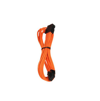 Bitfenix Alchemy Multisleeved 45cm 8Pin PCI-E Male to 8Pin PCI-E Female Power Extension Cable (Orange)