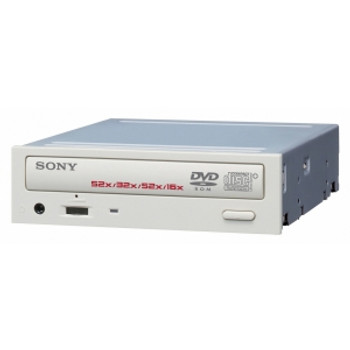 Part No: CRX320A - Sony 52x/32x/52x/16x Internal EIDE/ATAPI CD-RW/dvd Combo Drive - CD-RW/dvd-ROM - EIDE/ATAPI - Internal