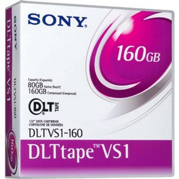 Part No: DLTVS1160 - Sony Value Smart DLT VS1 Data Cartridge - DLT DLTtape VS1 - 80GB (Native) / 160GB (Compressed)