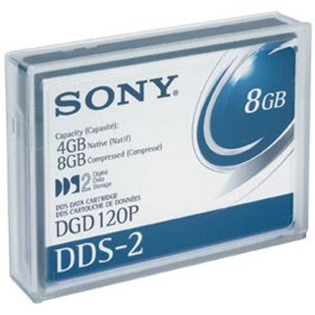 Part No: DG60N - Sony DDS -1 Tape Cartridge - DAT DDS-1 - 1.3GB (Native) / 2.6GB (Compressed)