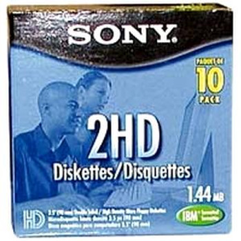 Part No: 10MFD2HDLF - Sony 1.44MB Floppy Disk - 1.44 MB