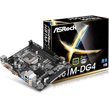 ASRock H81M-DG4 LGA1150/ Intel H81/ DDR3/ SATA3&USB3.0/ A&GbE/ MicroATX Motherboard