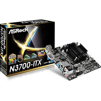 ASRock N3700-ITX Intel Pentium N3700/ DDR3/ SATA3&USB3.0/ A&V&GbE/ Mini-ITX Motherboard & CPU Combo