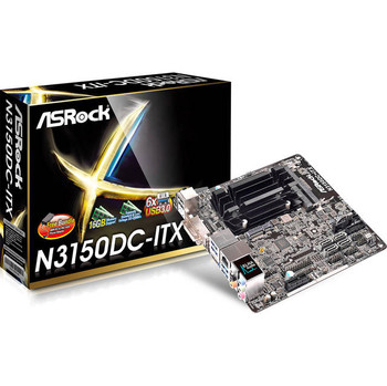 ASRock N3150DC-ITX Intel Celeron N3150/ DDR3/ SATA3&USB3.0/ A&V&GbE/ Mini-ITX Motherboard & CPU Combo