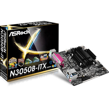 ASROCK N3050B-ITX Intel Celeron N3050/ DDR3/ SATA3&USB3.0/ A&V&GbE/ Mini-ITX Motherboard & CPU Combo