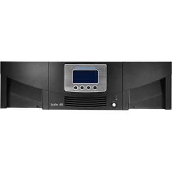 Part No: LSC14-CH4G-119H - Quantum Scalar i40 Tape Library - 1 x Drive/25 x Slot - 20TB (Native) / 40TB (Compressed) - Fiber Channel