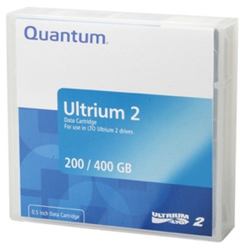 Part No: MR-L2MQN-BC - Quantum LTO Ultrium 2 Prelabeled Tape Cartridge - LTO Ultrium LTO-2 - 200GB (Native) / 400GB (Compressed)