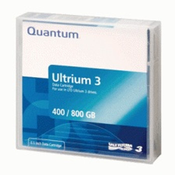 Part No: MR-L3LQN-BC - Quantum LTO Ulltrium 3 Data Cartridge - LTO Ultrium LTO-3 - 400GB (Native) / 800GB (Compressed)