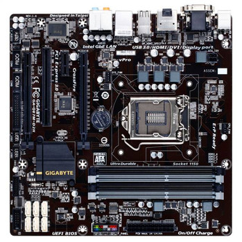 GIGABYTE GA-Q87M-D2H LGA1150/ Intel Q87/ DDR3/ CrossFireX/ SATA3&USB3.0/ A&GbE/ MicroATX Motherboard