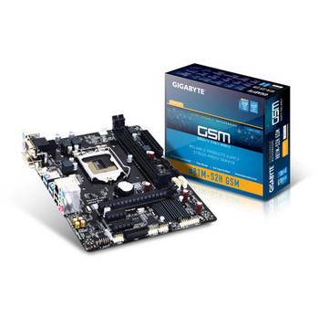 GIGABYTE GA-H81M-S2H GSM-B LGA1150/ Intel H81/ DDR3/ SATA3&USB3.0/ A&GbE/ MicroATX Motherboard