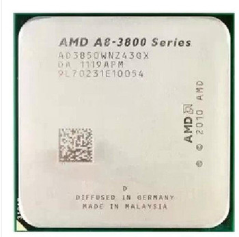 Part No: AD3850WNZ43GX - AMD Phenom II A8 X4 3850 A-Series Quad Core 2.90GHz 4MB L2 Cache Socket FM1 Processor