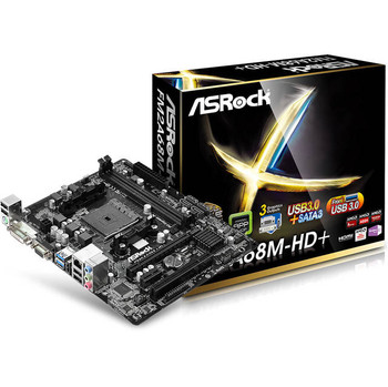 ASRock FM2A68M-HD+ Socket FM2+/ AMD A68H/ DDR3/ SATA3&USB3.0/ A&GbE/ MicroATX Motherboard
