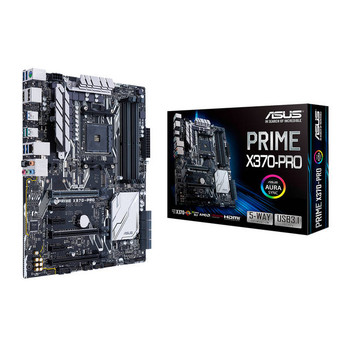 Asus PRIME X370-PRO Socket AM4/ AMD X370/ DDR4/ Quad CrossFireX & Quad SLI/ SATA3&USB3.1/ M.2/ A&GbE/ ATX Motherboard