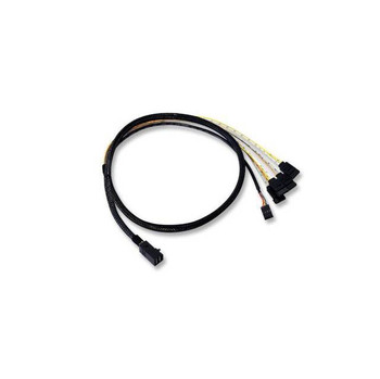 Broadcom LSI LSI00411 CBLSFF8643-SATASB-10M 1.0m Mini-SAS (SFF-8643) to 4x SATA Multi-lane Internal Cable