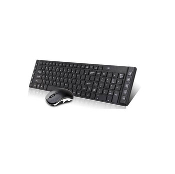 iMicro KB-IMW106 Wireless 2.4GHz Multimedia 10 Hot Keys Keyboard & Mouse Combo