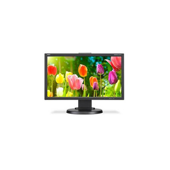 NEC MultiSync E203W-BK 20 inch Widescreen 1,000:1 55ms VGA/DVI/DisplayPort LED LCD Monitor (Black)