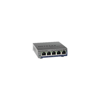 Netgear GS105E-200NAS Prosafe Plus 5-Port Gigabit Ethernet Switch