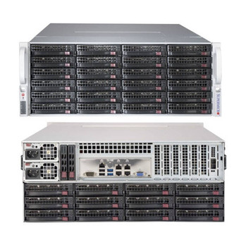 Supermicro SuperChassis CSE-847BA-R1K28LPB 1280W 4U Rackmount Server Chassis (Black)