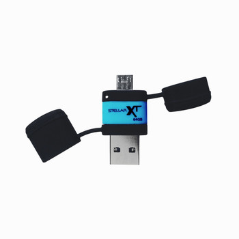 Patriot Memory Stellar Boost XT 64GB 64GB USB 3.0 (3.1 Gen 1) Capacity Black, Blue USB flash drive