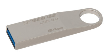 Kingston Technology DataTraveler SE9 G2 64GB 64GB USB 3.0 (3.1 Gen 1) Capacity Silver USB flash drive