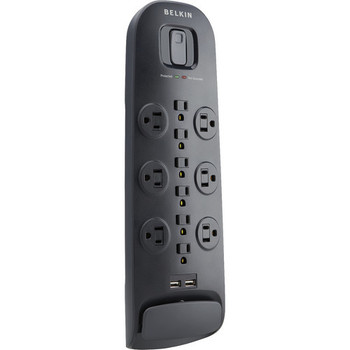 Belkin BV112050-06-BLK 12AC outlet(s) 1.8m Black surge protector