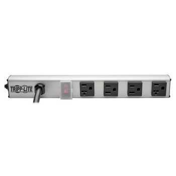 Tripp Lite PS120420 4AC outlet(s) 4.6m Black,Grey power extension