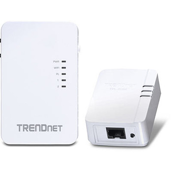 Trendnet TPL-410AP + TPL-406E kit Ethernet LAN Wi-Fi White 2pcs