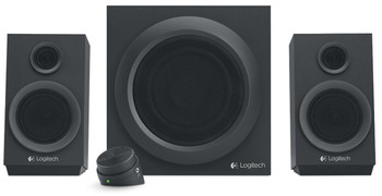 Logitech Z333 2.1channels 40W Black speaker set