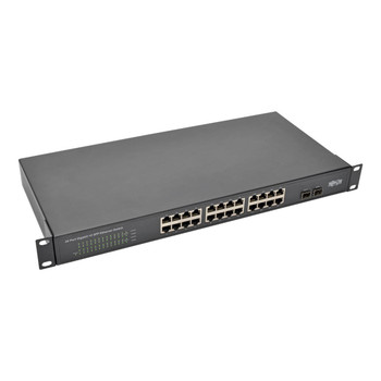 Tripp Lite NG24 Unmanaged Gigabit Ethernet (10/100/1000) 1U Black network switch