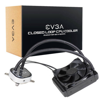 EVGA 400-HY-CL12-V1 120mm Liquid / Water CPU Cooler for LGA2066/2011-v3/2011/1366/1156/1155/1151/1150