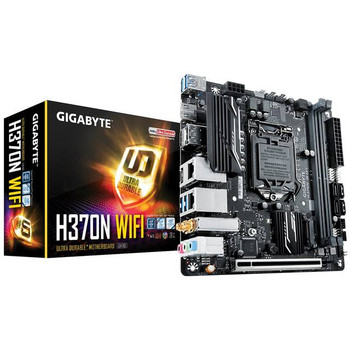 GIGABYTE H370N WIFI LGA1151/ Intel H370/ DDR4/ SATA3&USB3.1/ M.2/ WiFi/ A&2GbE/ Mini-ITX Motherboard