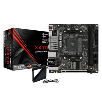 ASRock Fatal1ty X470 Gaming-ITX/ac Socket AM4/ AMD X470/ DDR4/ SATA3&USB3.1/ M.2/ A&GbE/ Mini-ITX Mot