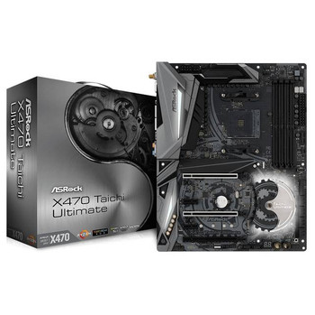 ASRock X470 TAICHI ULTIMATE Socket AM4/ AMD X470/ DDR4/ Quad CrossFireX & Quad SLI/ SATA3&USB3.1/ M.2