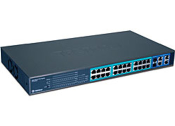 Trendnet TPE-224WS, 28-Port Gigabit Web Smart PoE Switch Unmanaged network switch Power over Ethernet