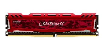 Crucial Ballistix Sport LT 32GB DDR4 2400MHz memory module