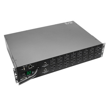 Tripp Lite PDUMH30NET 16AC outlet(s) 2U Black power distribution unit (PDU)